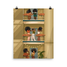 Load image into Gallery viewer, GIRLFRIENDS PRINT | BLACK ART WALL DECOR