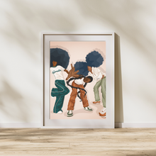 Load image into Gallery viewer, BE BOLD PRINT | BLACK ART WALL DECOR