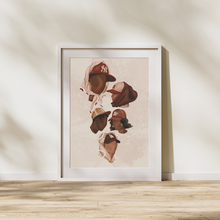 Load image into Gallery viewer, CAPTIVATED PRINT | BLACK ART WALL DECOR