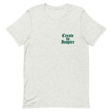 Load image into Gallery viewer, CREATE TO INSPIRE GRAPHIC TEE