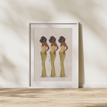 Load image into Gallery viewer, IN SYNC PRINT | BLACK ART WALL DECOR