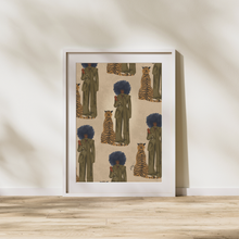 Load image into Gallery viewer, A FORCE PRINT | BLACK ART WALL DECOR