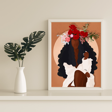 Load image into Gallery viewer, BLOOMING FRAMED PRINT

