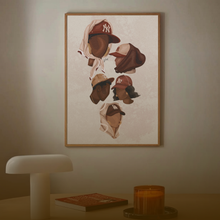 Load image into Gallery viewer, CAPTIVATED PRINT | BLACK ART WALL DECOR