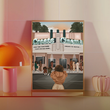 Load image into Gallery viewer, CREATE CINEMA PRINT | BLACK ART WALL DECOR