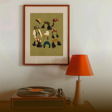 Load image into Gallery viewer, DETAIL-ISH PRINT | BLACK ART WALL DECOR