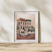 Load image into Gallery viewer, MY BLOCK PRINT | BLACK ART WALL DECOR