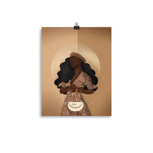 Load image into Gallery viewer, COVER GIRL PRINT | BLACK ART WALL DECOR
