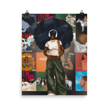 Load image into Gallery viewer, PLAYLIST PRINT | BLACK ART WALL DECOR