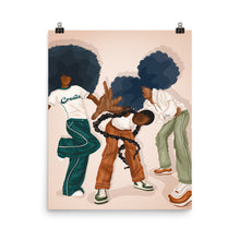 Load image into Gallery viewer, BE BOLD PRINT | BLACK ART WALL DECOR