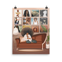 Load image into Gallery viewer, A VIBE PRINT | BLACK ART WALL DECOR