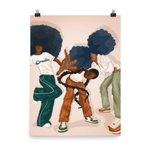 Load image into Gallery viewer, BE BOLD PRINT | BLACK ART WALL DECOR