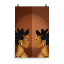 Load image into Gallery viewer, REFLECTIVE PRINT | BLACK ART WALL DECOR