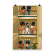 Load image into Gallery viewer, GIRLFRIENDS PRINT | BLACK ART WALL DECOR