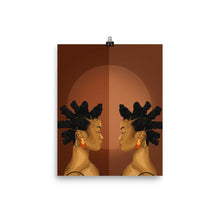 Load image into Gallery viewer, REFLECTIVE PRINT | BLACK ART WALL DECOR