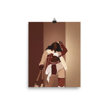 Load image into Gallery viewer, IN THE NUDE PRINT | BLACK ART WALL DECOR