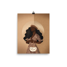 Load image into Gallery viewer, COVER GIRL PRINT | BLACK ART WALL DECOR