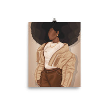Load image into Gallery viewer, CHILLIN' PRINT | BLACK ART WALL DECOR