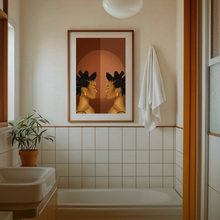 Load image into Gallery viewer, REFLECTIVE PRINT | BLACK ART WALL DECOR