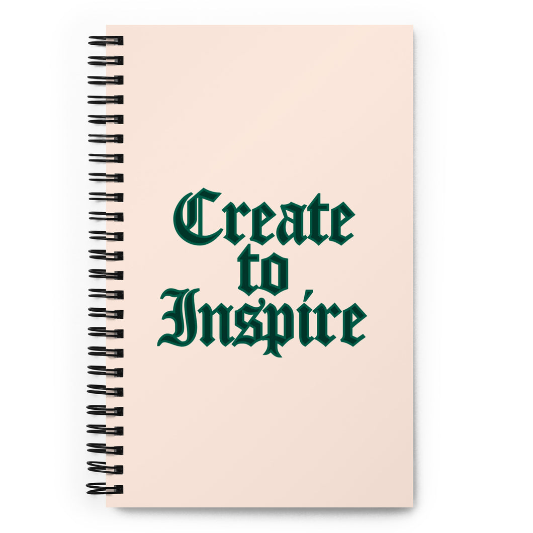 CREATE TO INSPIRE NOTEBOOK