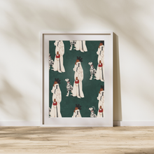 Load image into Gallery viewer, SPOTTED PRINT | BLACK ART WALL DECOR