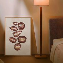 Load image into Gallery viewer, TALKIN' BOUT PRINT | BLACK ART WALL DECOR