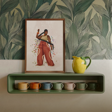 Load image into Gallery viewer, THE SHIFT PRINT | BLACK ART WALL DECOR