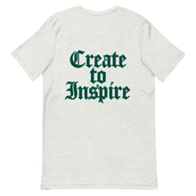 Load image into Gallery viewer, CREATE TO INSPIRE GRAPHIC TEE