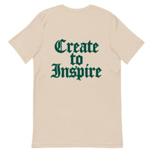Load image into Gallery viewer, CREATE TO INSPIRE GRAPHIC TEE