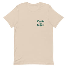Load image into Gallery viewer, CREATE TO INSPIRE GRAPHIC TEE
