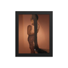 Load image into Gallery viewer, MODERN DAY RAPUNZEL FRAMED PRINT
