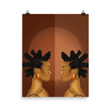 Load image into Gallery viewer, REFLECTIVE PRINT | BLACK ART WALL DECOR