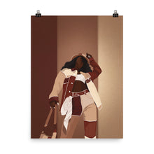 Load image into Gallery viewer, IN THE NUDE PRINT | BLACK ART WALL DECOR