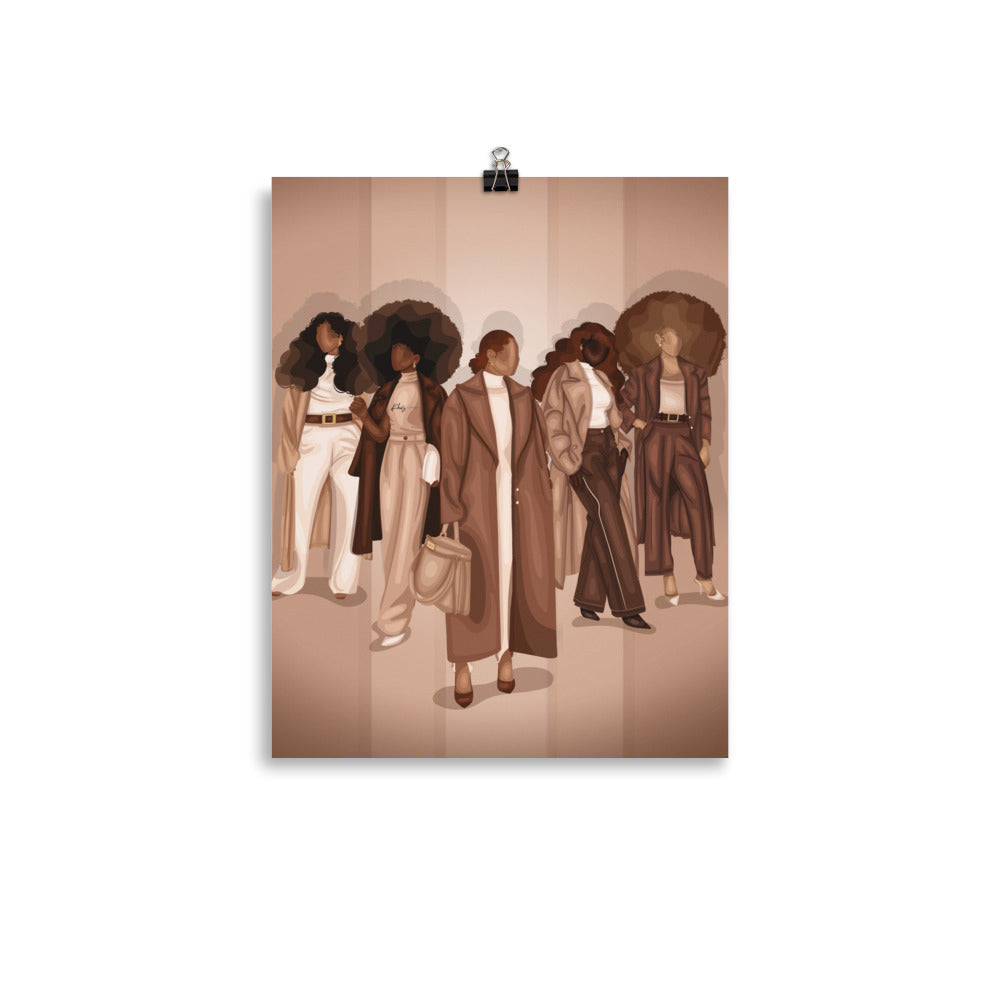BIG BUSINESS PRINT | BLACK ART WALL DECOR