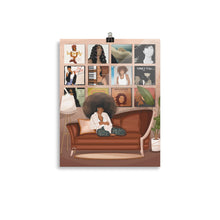 Load image into Gallery viewer, A VIBE PRINT | BLACK ART WALL DECOR
