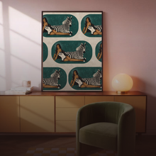 Load image into Gallery viewer, CONTOURED PRINT | BLACK ART WALL DECOR
