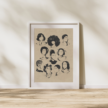 Load image into Gallery viewer, DESIGNED TO LAST (BLACK) PRINT | BLACK ART WALL DECOR
