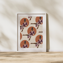 Load image into Gallery viewer, SITTING PRETTY | BLACK ART WALL DECOR
