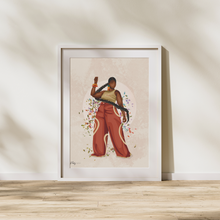 Load image into Gallery viewer, THE SHIFT PRINT | BLACK ART WALL DECOR
