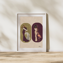 Load image into Gallery viewer, TOO FAB PRINT| BLACK ART WALL DECOR
