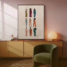 Load image into Gallery viewer, BOUT HER BUSINESS PRINT | BLACK ART WALL DECOR
