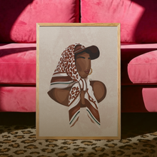 Load image into Gallery viewer, CHARMER PRINT |  BLACK ART WALL DECOR
