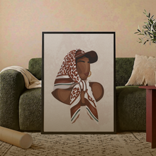 Load image into Gallery viewer, CHARMER PRINT |  BLACK ART WALL DECOR
