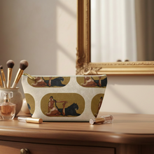 Load image into Gallery viewer, COMMANDING Beauty Bag Lifestyle Mockup - No Flowers
