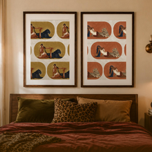 Load image into Gallery viewer, FEARLESS PRINT | BLACK ART WALL DECOR
