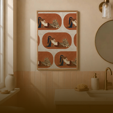 Load image into Gallery viewer, FEARLESS PRINT | BLACK ART WALL DECOR
