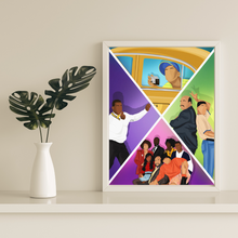 Load image into Gallery viewer, FRESH PRINCE FRAMED PRINT
