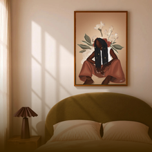 Load image into Gallery viewer, GOOD DAYS PRINT | BLACK ART WALL DECOR
