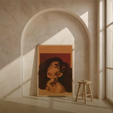 Load image into Gallery viewer, METAMORPHOSIS PRINT | BLACK ART WALL DECOR
