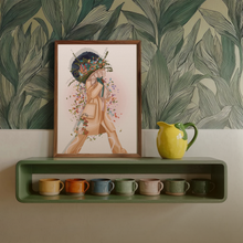 Load image into Gallery viewer, OVERFLOW PRINT | BLACK ART WALL DECOR

